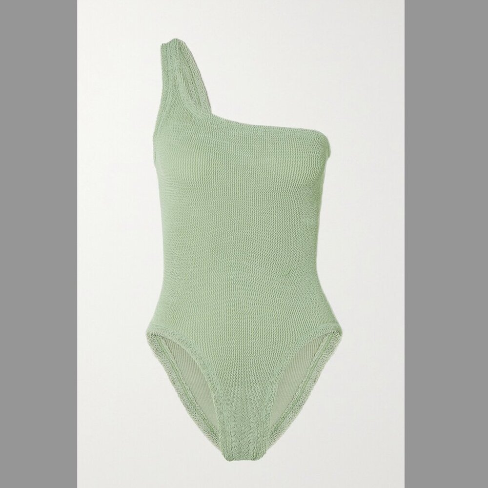 Hunza G Nancy One-shoulder One Piece